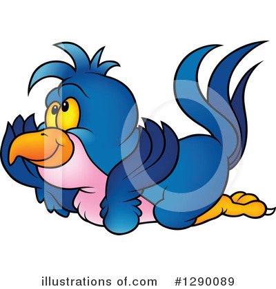 Royalty-Free (RF) Parrot Clipart Illustration by dero - Stock Sample #1290089