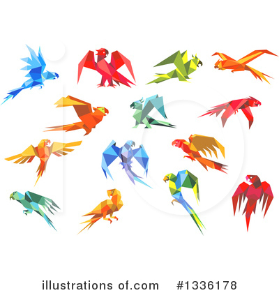 Royalty-Free (RF) Parrot Clipart Illustration by Vector Tradition SM - Stock Sample #1336178
