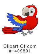 Parrot Clipart #1409891 by AtStockIllustration