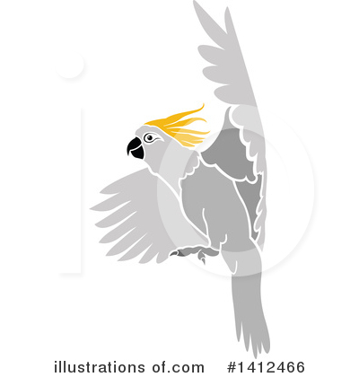 Royalty-Free (RF) Parrot Clipart Illustration by dero - Stock Sample #1412466
