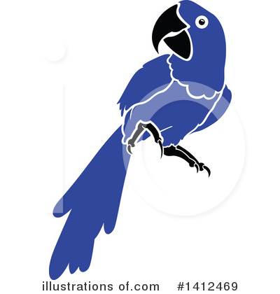 Royalty-Free (RF) Parrot Clipart Illustration by dero - Stock Sample #1412469