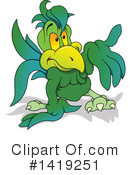 Parrot Clipart #1419251 by dero