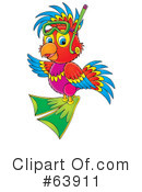 Parrot Clipart #63911 by Alex Bannykh