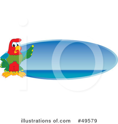 Royalty-Free (RF) Parrot Mascot Clipart Illustration by Mascot Junction - Stock Sample #49579