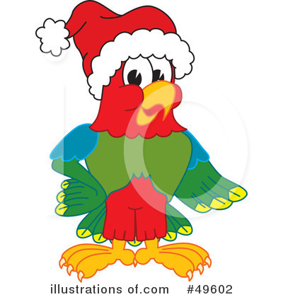 Parrot Mascot Clipart #49602 by Toons4Biz