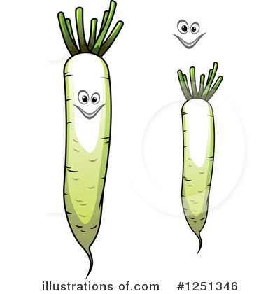 Parsnip Clipart #1251346 by Vector Tradition SM