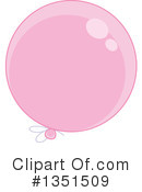 Party Balloon Clipart #1351509 by Alex Bannykh