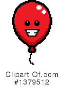 Party Balloon Clipart #1379512 by Cory Thoman