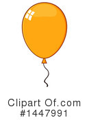 Party Balloon Clipart #1447991 by Hit Toon