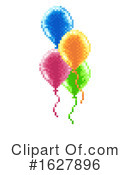 Party Balloon Clipart #1627896 by AtStockIllustration