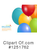 Party Balloons Clipart #1251762 by elaineitalia