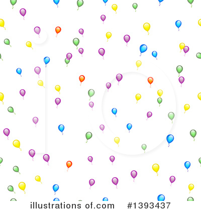 Balloons Clipart #1393437 by vectorace