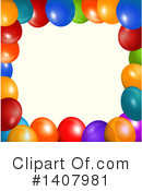 Party Balloons Clipart #1407981 by elaineitalia