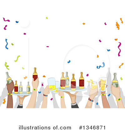 Cheers Clipart #1346871 by BNP Design Studio