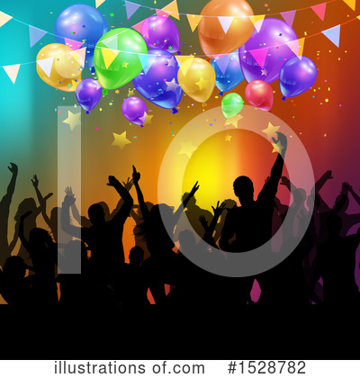 Royalty-Free (RF) Party Clipart Illustration by KJ Pargeter - Stock Sample #1528782