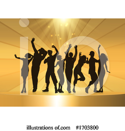 Royalty-Free (RF) Party Clipart Illustration by KJ Pargeter - Stock Sample #1703800