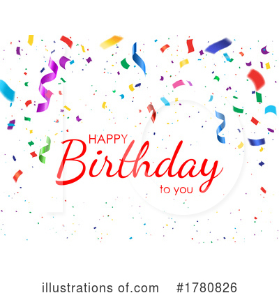 Happy Birthday Clipart #1780826 by Vector Tradition SM