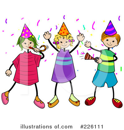 Royalty-Free (RF) Party Clipart Illustration by BNP Design Studio - Stock Sample #226111