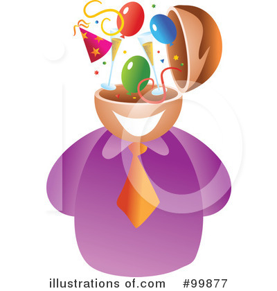 Royalty-Free (RF) Party Clipart Illustration by Prawny - Stock Sample #99877