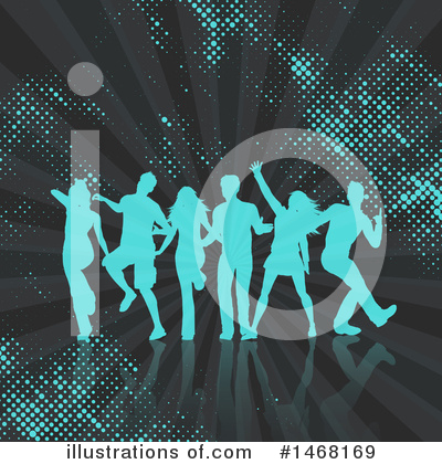 Royalty-Free (RF) Party People Clipart Illustration by KJ Pargeter - Stock Sample #1468169