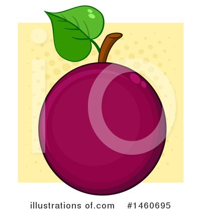 Royalty-Free (RF) Passion Fruit Clipart Illustration by Hit Toon - Stock Sample #1460695