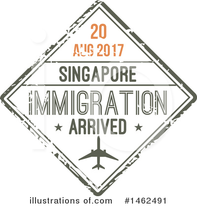 Royalty-Free (RF) Passport Clipart Illustration by Vector Tradition SM - Stock Sample #1462491