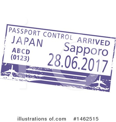 Royalty-Free (RF) Passport Clipart Illustration by Vector Tradition SM - Stock Sample #1462515