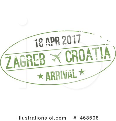 Royalty-Free (RF) Passport Stamp Clipart Illustration by Vector Tradition SM - Stock Sample #1468508