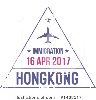 Royalty-Free (RF) Passport Stamp Clipart Illustration by Vector Tradition SM - Stock Sample #1468517