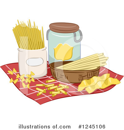 Spaghetti Clipart #1245106 by BNP Design Studio