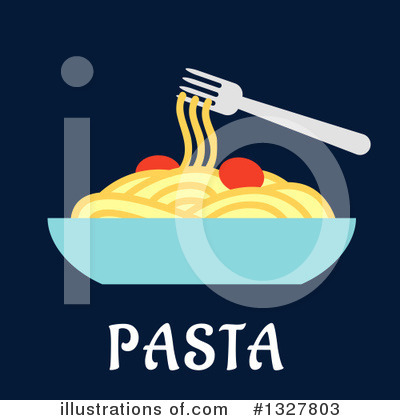 Royalty-Free (RF) Pasta Clipart Illustration by Vector Tradition SM - Stock Sample #1327803