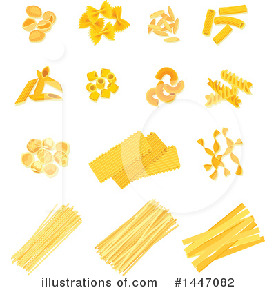 Royalty-Free (RF) Pasta Clipart Illustration by Vector Tradition SM - Stock Sample #1447082