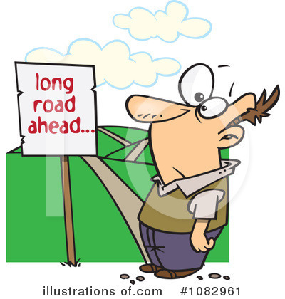 Royalty-Free (RF) Path Clipart Illustration by toonaday - Stock Sample #1082961