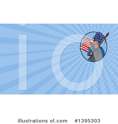 Royalty-Free (RF) Patriot Clipart Illustration by patrimonio - Stock Sample #1395303