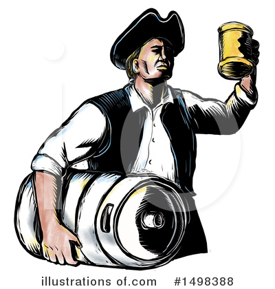 Royalty-Free (RF) Patriot Clipart Illustration by patrimonio - Stock Sample #1498388