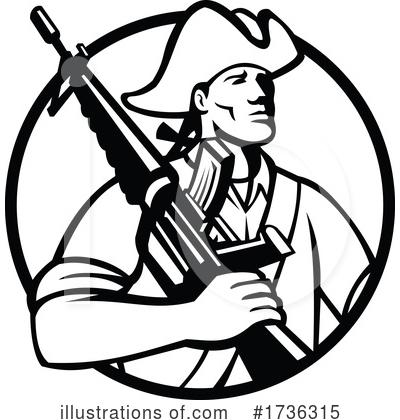 Royalty-Free (RF) Patriot Clipart Illustration by patrimonio - Stock Sample #1736315