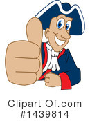 Patriot Mascot Clipart #1439814 by Mascot Junction