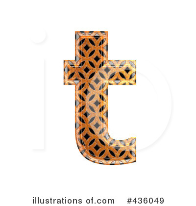 Royalty-Free (RF) Patterned Orange Symbol Clipart Illustration by chrisroll - Stock Sample #436049