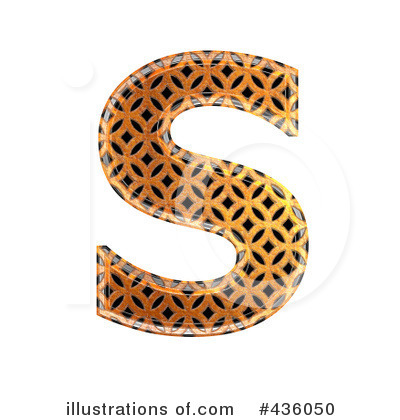 Royalty-Free (RF) Patterned Orange Symbol Clipart Illustration by chrisroll - Stock Sample #436050