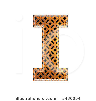 Royalty-Free (RF) Patterned Orange Symbol Clipart Illustration by chrisroll - Stock Sample #436054