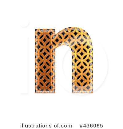 Royalty-Free (RF) Patterned Orange Symbol Clipart Illustration by chrisroll - Stock Sample #436065