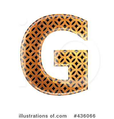 Royalty-Free (RF) Patterned Orange Symbol Clipart Illustration by chrisroll - Stock Sample #436066