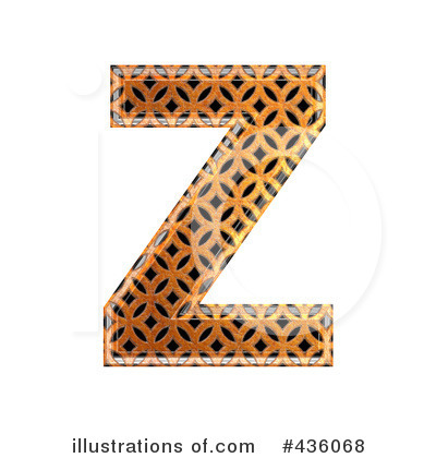 Royalty-Free (RF) Patterned Orange Symbol Clipart Illustration by chrisroll - Stock Sample #436068