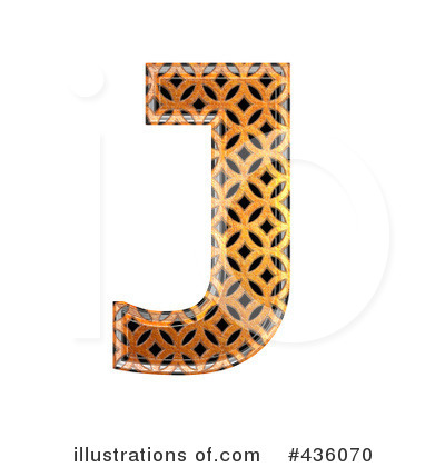 Royalty-Free (RF) Patterned Orange Symbol Clipart Illustration by chrisroll - Stock Sample #436070