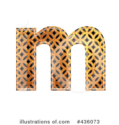 Royalty-Free (RF) Patterned Orange Symbol Clipart Illustration by chrisroll - Stock Sample #436073