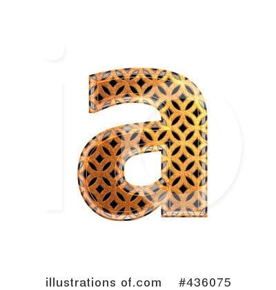 Royalty-Free (RF) Patterned Orange Symbol Clipart Illustration by chrisroll - Stock Sample #436075