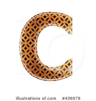 Royalty-Free (RF) Patterned Orange Symbol Clipart Illustration by chrisroll - Stock Sample #436076