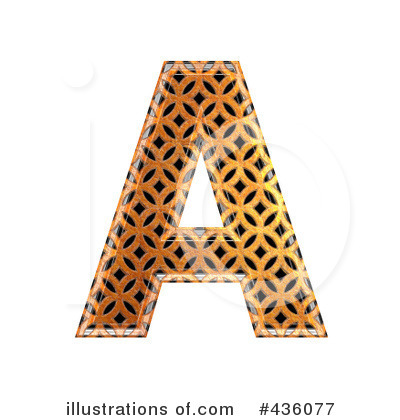 Royalty-Free (RF) Patterned Orange Symbol Clipart Illustration by chrisroll - Stock Sample #436077