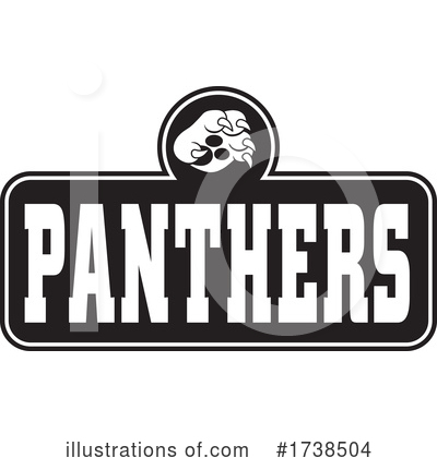 Panther Clipart #1738504 by Johnny Sajem