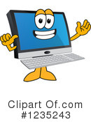 Pc Computer Mascot Clipart #1235243 by Toons4Biz